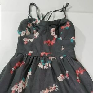 American Eagle Flower Bustier Dress